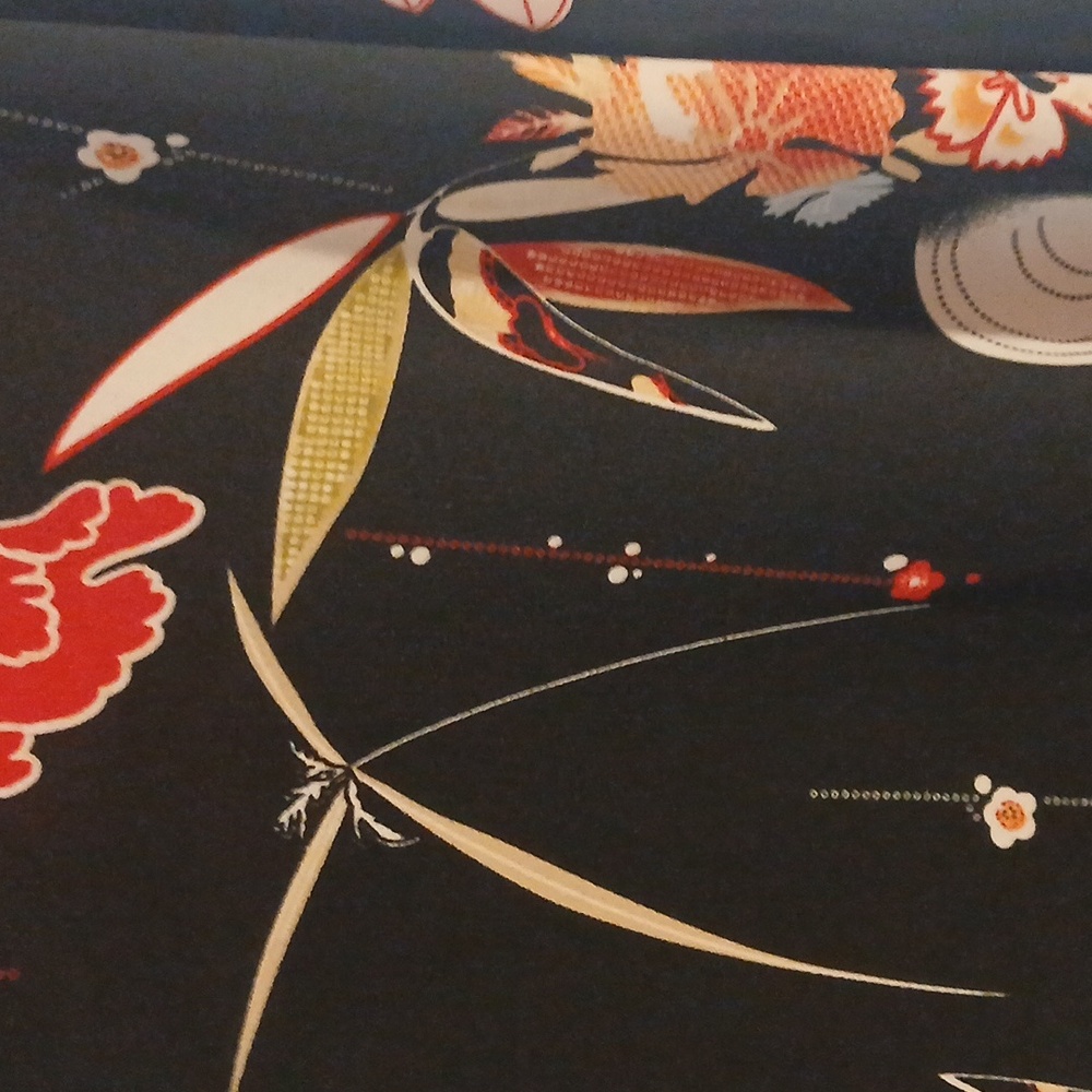 Brittany Black Multicolor Floral Blouse 3X - Picture 3 of 8